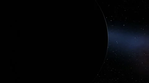 Flying over an unknown planet Stock Footage 57815981