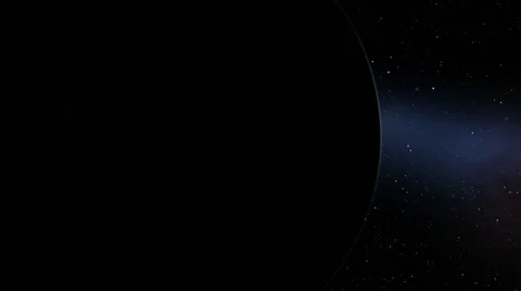 Flying over an unknown planet Stock Footage 57815995