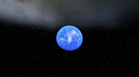 Flying over an unknown planet Stock Footage 58177598