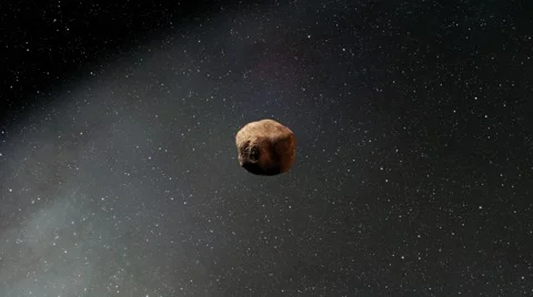 Flying over an unknown planet Stock Footage 58177667