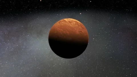 Flying over an unknown planet Stock Footage 58177677