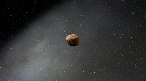 Flying over an unknown planet Stock Footage 58177693