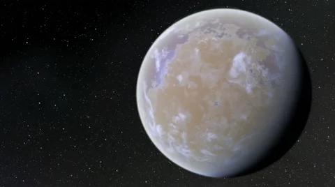 Flying over an unknown planet Stock-Footage 58177706