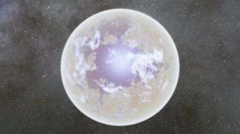 Flying over an unknown planet Video stock 58177747