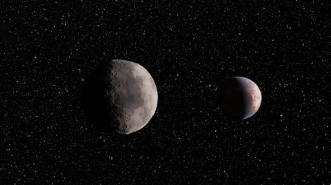 Flying over an unknown planet Stock Footage 58216329