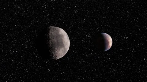 Flying over an unknown planet Stock Footage 58216363