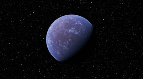 Flying over an unknown planet Stock Footage 58610879