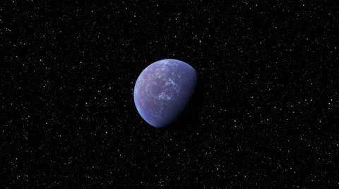 Flying over an unknown planet Stock Footage 58610909