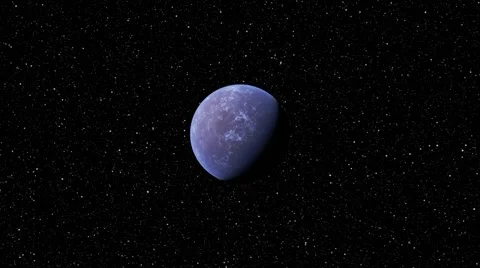 Flying over an unknown planet Stock Footage 58610931