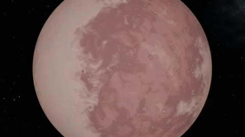 Flying over an unknown planet Stock Footage 58640399