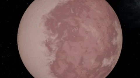 Flying over an unknown planet Stock Footage 58640468