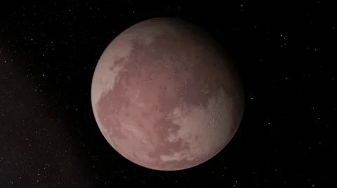 Flying over an unknown planet Stock Footage 58640505