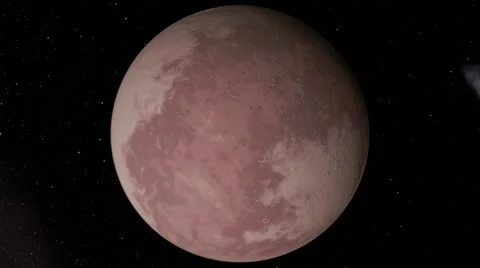 Flying over an unknown planet Stock Footage 58640518