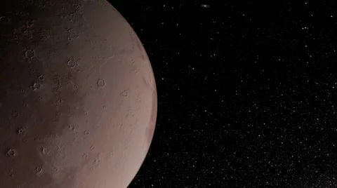 Flying over an unknown planet Stock Footage 58747951