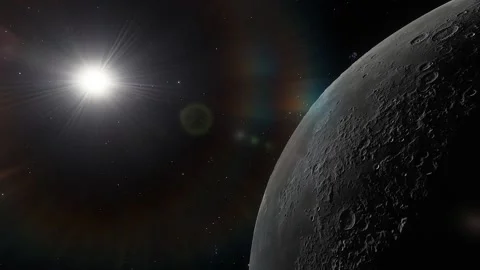 Flying over an unknown planet Stock Footage 146459765