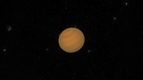 Flying over an unknown planet Stock Footage 146537174