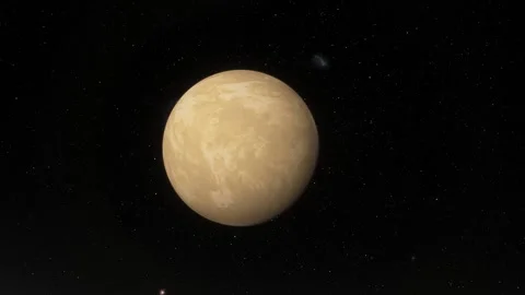 Flying over an unknown planet Stock Footage 146537314