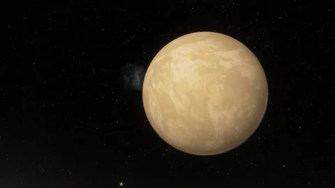 Flying over an unknown planet Stock Footage 146537315