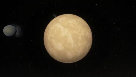 Flying over an unknown planet Stock Footage 146537362