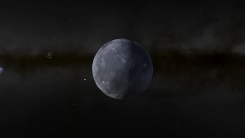 Flying over an unknown planet Video stock 146567086