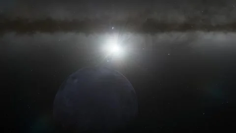 Flying over an unknown planet Stock-Footage 146567121