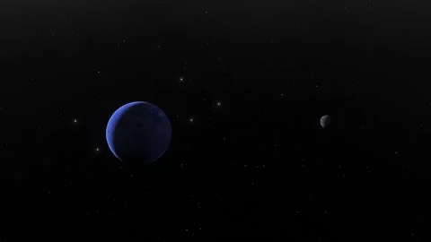 Flying over an unknown planet Stock Footage 147130755