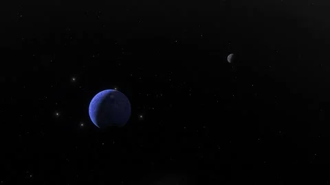 Flying over an unknown planet Stock Footage 147130774
