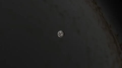 Flying over an unknown planet Stock Footage 147130872