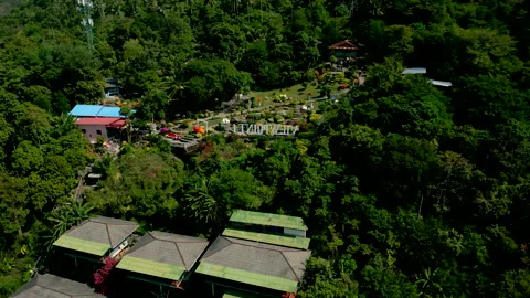 Flying over the viewpoint of Phi Phi Island Stock Footage 232690048