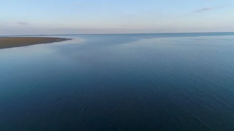 Flying over water Stock Footage 121749391