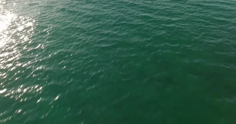 Flying over water Stock Footage 204139844