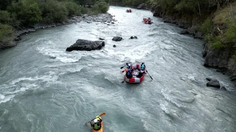 Flying over the water7 Video stock 246980391