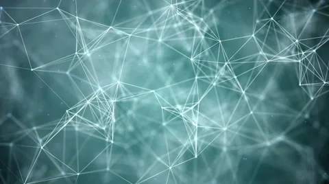 Flying particles and lines 4K Stock Footage 49585678
