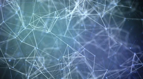 Flying particles and lines Stock Footage 62404741