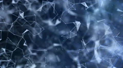 Flying particles and lines Stock Footage 62404933