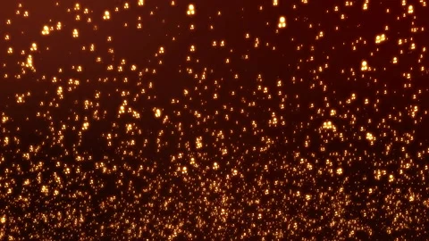 Flying Particles Background Stock Footage 138228886