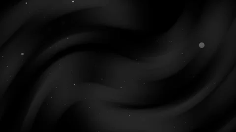 Flying particles on black backgrounds, beautiful abstract smooth dust 4K video Video stock 297471804
