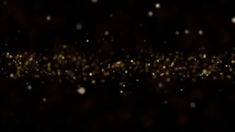 Flying Particles Bokeh Effect Stock Footage 98490171