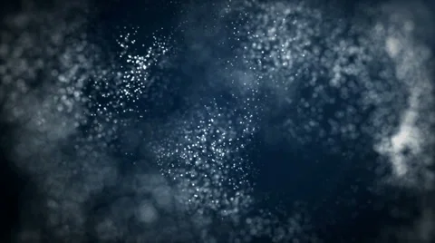 Flying particles Stock Footage 35198954