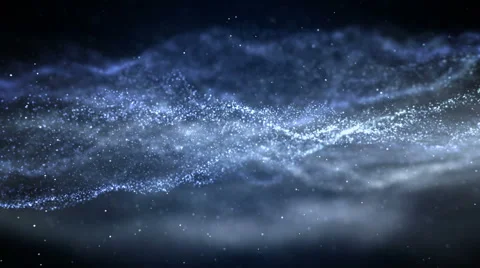Flying particles Stock Footage 62199710