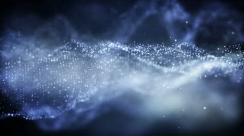 Flying particles Stock Footage 62231298