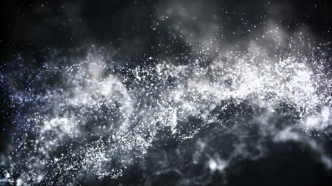 Flying particles Stock Footage 106368871