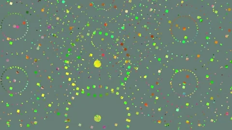 Flying particles. Video stock 311395509