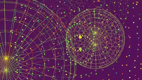 Flying particles. 스톡 동영상 311395529