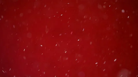 Flying particles on red background Stock Footage 60429163