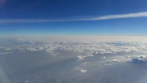 Flying past to cloud sped up Stock Footage 246851799