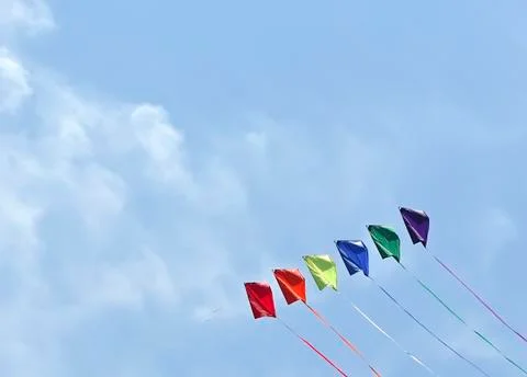 Flying up Foto stock