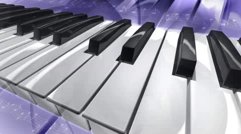Flying Piano Video stock 10570565