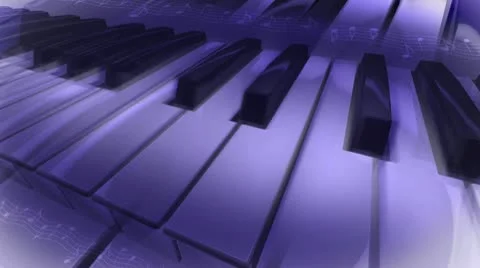 Flying Piano Video stock 10570783