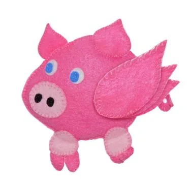 Flying pig Stock Photos